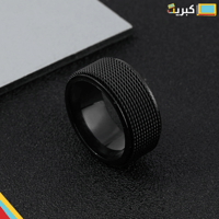 خاتم الفخامة الأسود | سلسلة