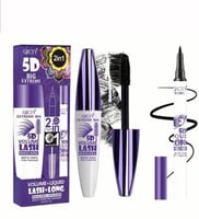 مجموعة ماسكارا وأيلاينر 2 في 1 5D