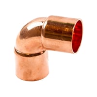 Copper Fittings - Elbow 90Â° - 5/8 x 1