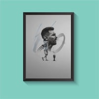 لوحة جدارية ميسي
