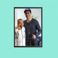 لوحة جدارية رونالدو امبابي