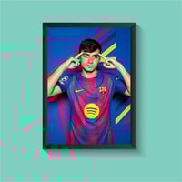 لوحة بيدري برشلونة