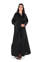 عباية كلوش بقيطان بني