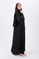 عباية بلاك بيري بفصوص على الكم