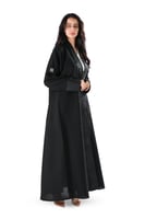 عباية كريب مع جكار