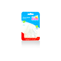 بيبي زون حلمة سليكون 2 قطعة مقاس XL من +6 اشهر