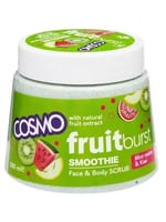 كوزمو صنفرة للوجة والجسم نعناع وبطيخ وكيوي 500 مل