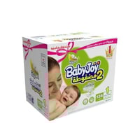 بيبي جوي مقاس (1) صندوق جامبو 136 حفاضة