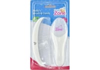 بيبي زون فرشة و مشط للاطفال ناعم