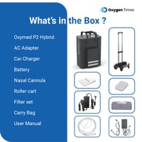 جهاز توليد اكسجين محمول 10 لتر KINGON P2-TOC