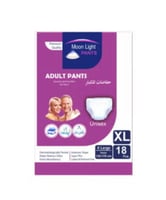 حفاضات للكبار مقاس مون لايت XL - عبوة تحتوي على 18...