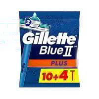 شفرات حلاقة رجالية جيليت بلو بلس 10+4 مجاناً