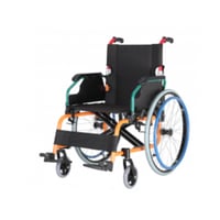 كرسي متحرك المونيوم ملون JL980LA-35 مقاس 35