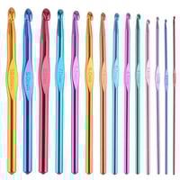 سنارة كروشيه معدن مقاس 6.5 ملم