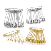 دبوس مشبك أمان مقاس 28mm العدد 100 حبه