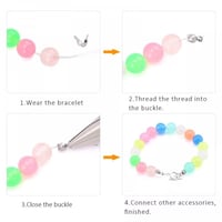 مشبك نهاية الخيط فم السمكه للاساور والإكسسوارات وا...