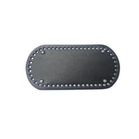 قاعدة جلد شنطه مستطيلة 25×12 سم