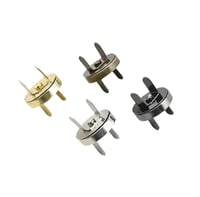 قفل شنط مقناطيسي مقاس 18mm فضي وذهبي