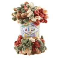 خيوط صوف اليزا بوفي التركية _ 6039 puffy