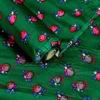 قماش قرقيعان شالكي اولبيتش اخضر غامق