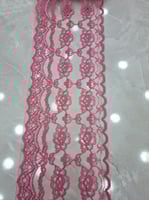 كلفه دانتيل مصري عرض 13 سم جميع الألوان