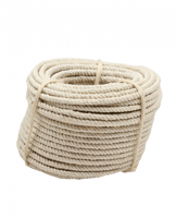 حبل مكرمية قطن مقاس 4 ملي