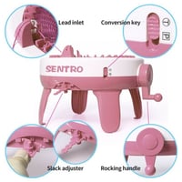 آلة حياكة نول دائرية حجم وسط 40 ابرة