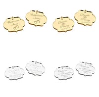 لوقو اكريليك شكل أنيق ينفع للفساتين والعبايات العد...