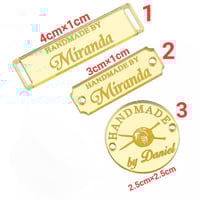 تفصيل اكريليك حسب الطلب لوقو / توزيعات العدد 25 حب...