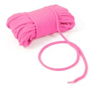 حبال بوليستر ملونه ناعمه 8mm