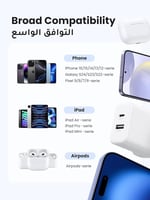 شاحن من يوجرين بتقنية GaN، متوافق مع الهواتف الذكي...