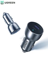 شاحن سيارة بقوة 52 واط UGREEN CD213 | منفذين Type-...