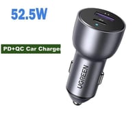 شاحن سيارة بقوة 52 واط UGREEN CD213 | منفذين Type-...