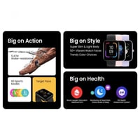 ساعة ذكية أمازفيت بيب 3 - أسود