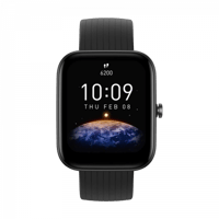 ساعة ذكية أمازفيت بيب 3 - أسود