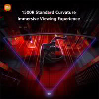 شاشة شاومي منحنية للألعاب LED مقاس 34 بوصة - Mi Cu...