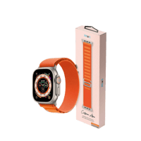 باوا - سوار ساعة أبل قماش متوافق مع مقاس 42 / 44 /...