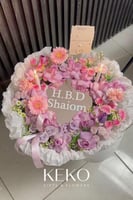 باقة المرايا مع شموع