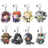 Overwatch 2 keychains