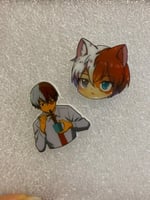 Todoroki Shouto brooch