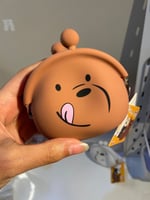 محفظة عملات معدنية مع قفل