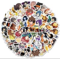 Hitman Reborn stickers 25 pieces