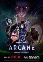 Arcane lol Poster