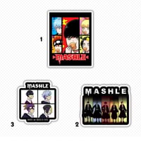 Mashle Magic and Muscles stickers
