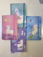دفتر صغير بستايل اليونيكورن