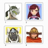 Overwatch 2 stickers