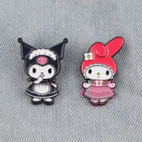 My Melody + kuromi pins