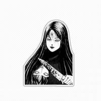 Junji Ito Tomie sticker
