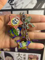 toy story keychains - حديد