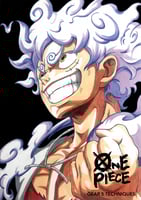 one piece - joy boy luffy poster